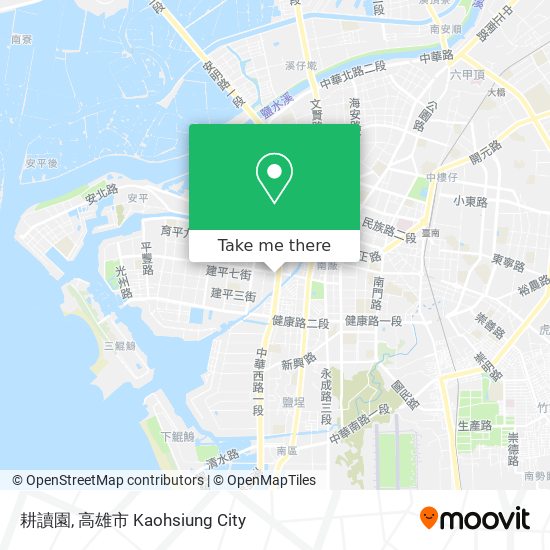耕讀園 map