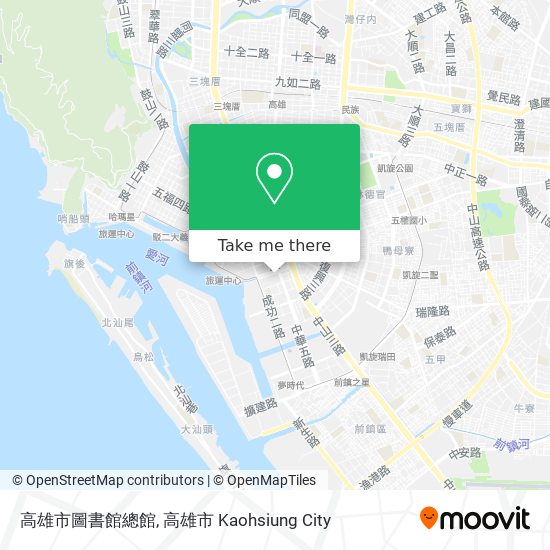 高雄市圖書館總館 map