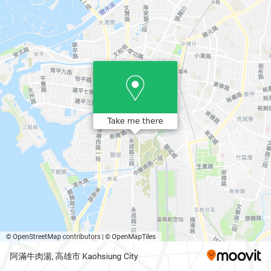 阿滿牛肉湯地圖