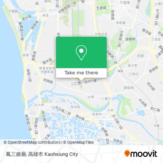 鳳三娘廟 map