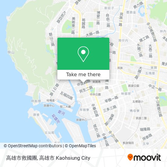 高雄市救國團 map