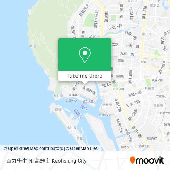 百力學生服 map
