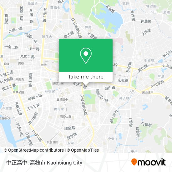 中正高中地圖