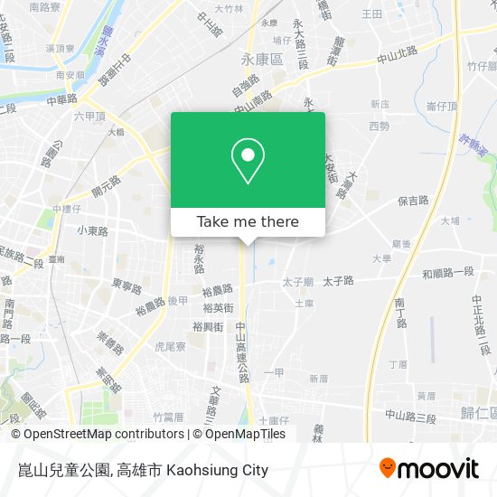 崑山兒童公園 map