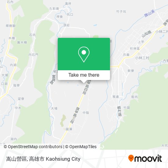 嵩山營區 map