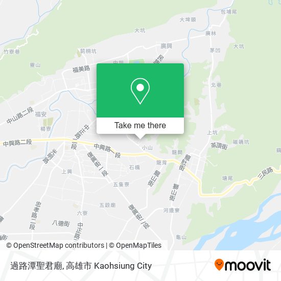 過路潭聖君廟地圖