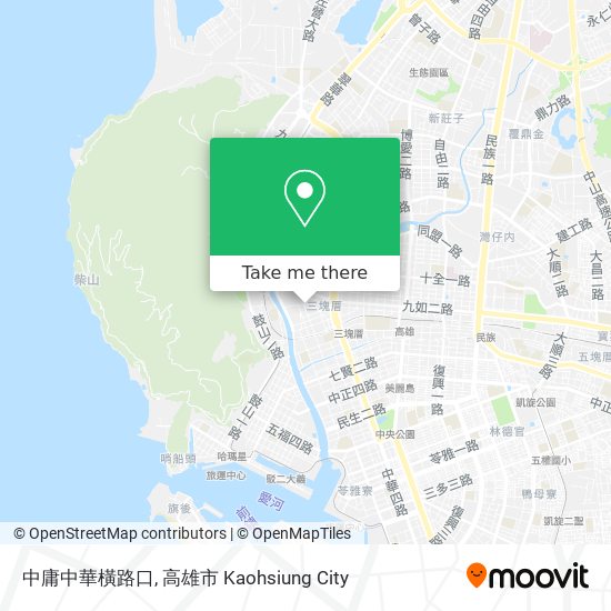 中庸中華橫路口 map