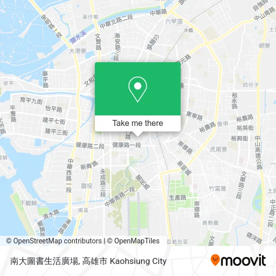南大圖書生活廣場地圖
