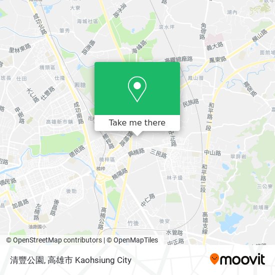 清豐公園 map