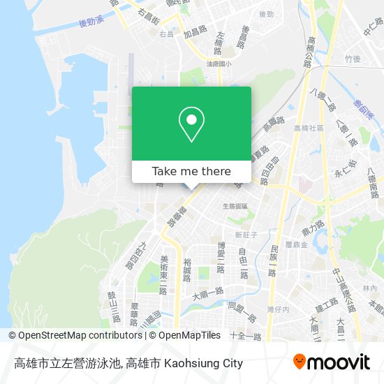 高雄市立左營游泳池 map