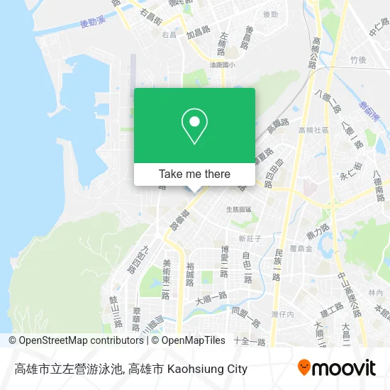 高雄市立左營游泳池 map
