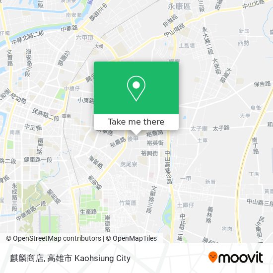麒麟商店 map