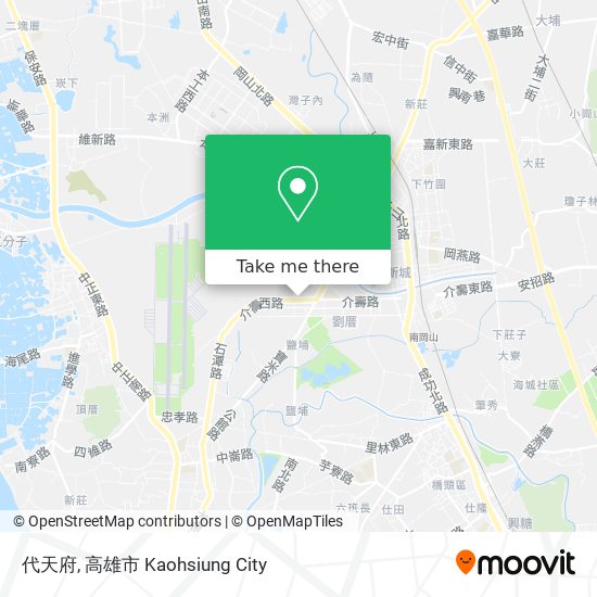 代天府地圖