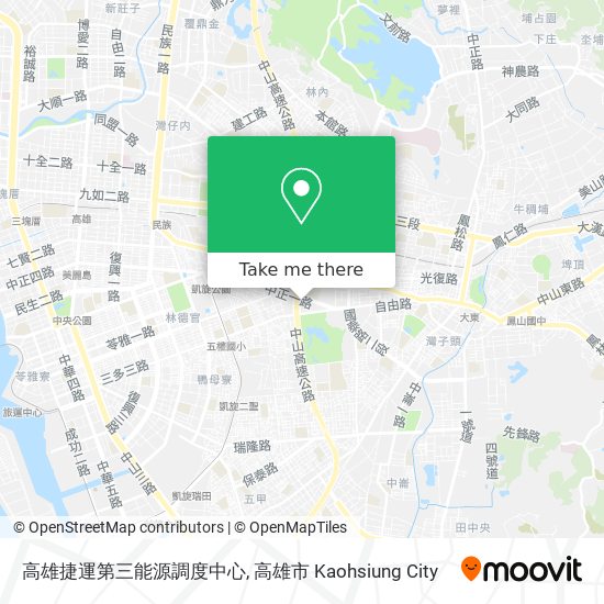 高雄捷運第三能源調度中心 map