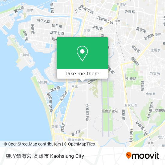 鹽埕鎮海宮 map