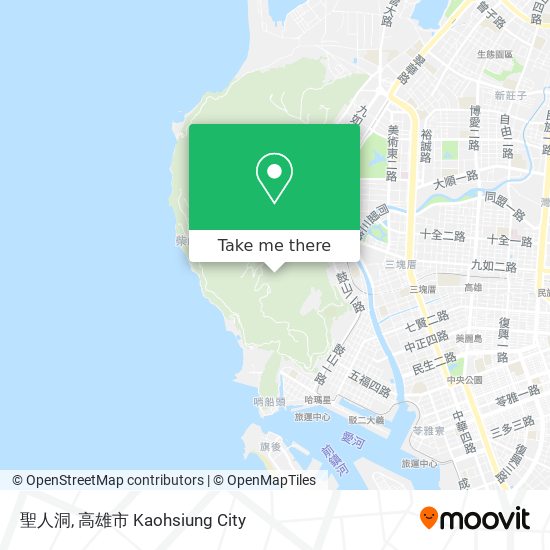聖人洞地圖