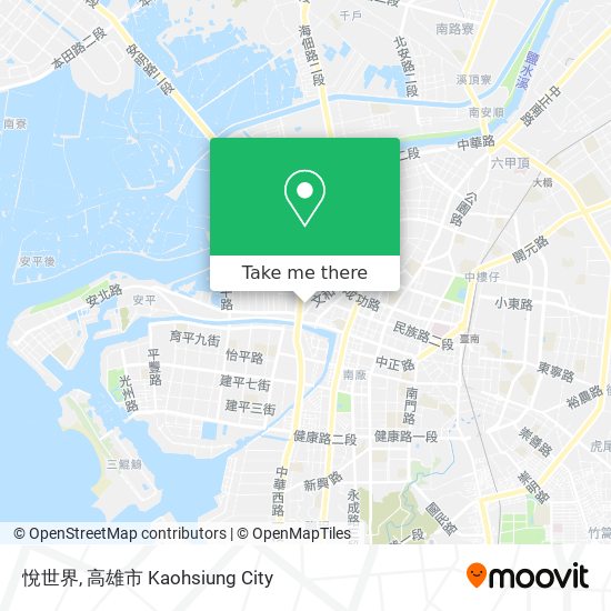 悅世界地圖