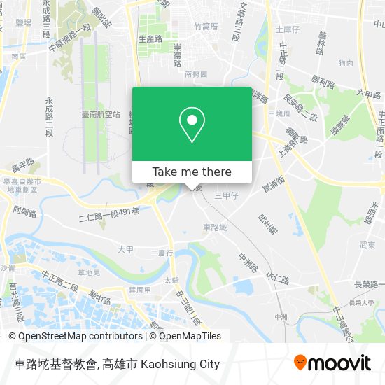 車路墘基督教會 map