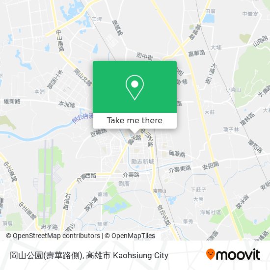 岡山公園(壽華路側) map