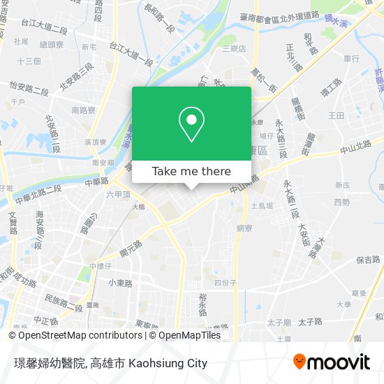 璟馨婦幼醫院 map