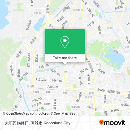 大順民族路口 map