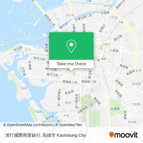 渣打國際商業銀行 map