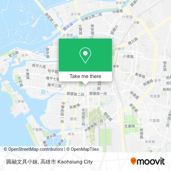 圓融文具小妹地圖