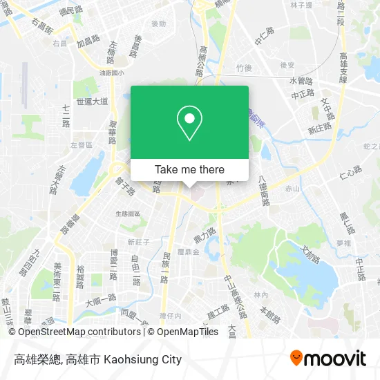 高雄榮總 map