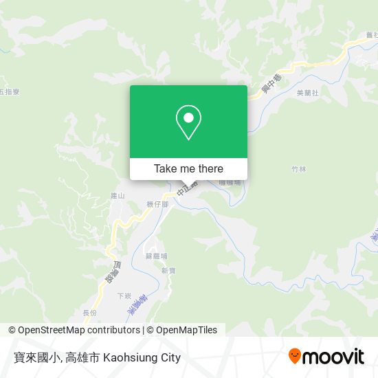 寶來國小 map