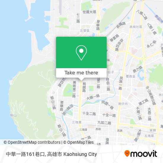 中華一路161巷口 map