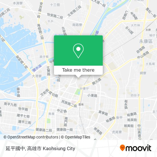 延平國中 map