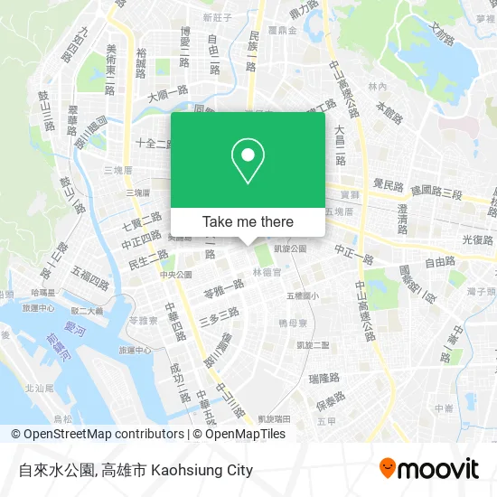 自來水公園 map