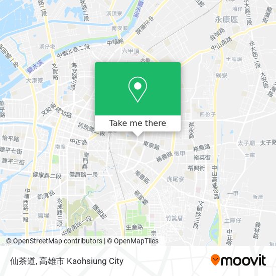 仙茶道 map