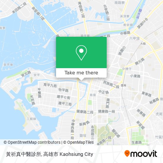 黃祈真中醫診所 map
