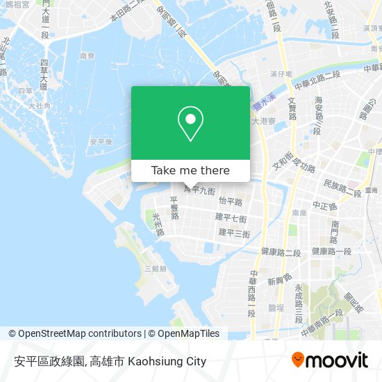安平區政綠園 map