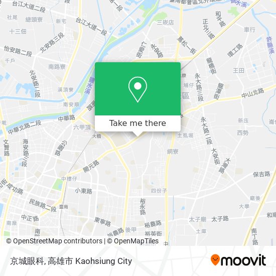 京城眼科地圖