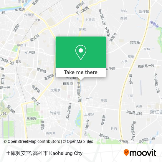 土庫興安宮 map