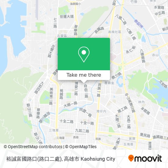 裕誠富國路口(路口二處)地圖