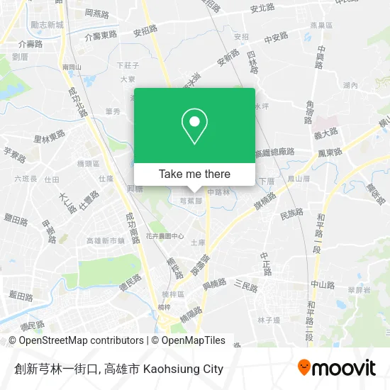 創新芎林一街口地圖