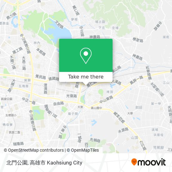 北門公園 map