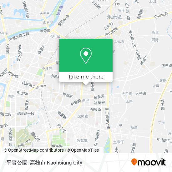 平實公園地圖