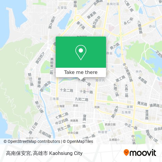 高南保安宮地圖