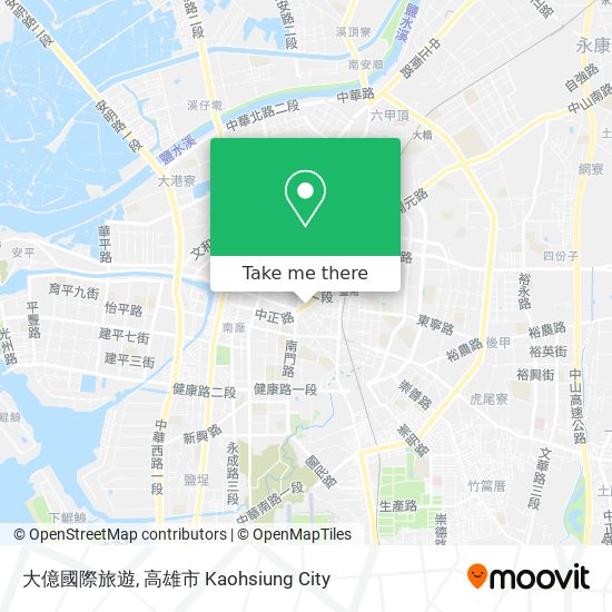 大億國際旅遊 map
