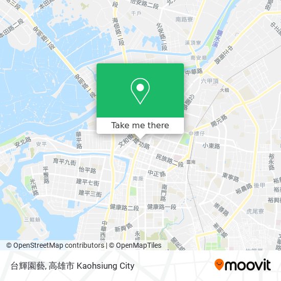 台輝園藝 map