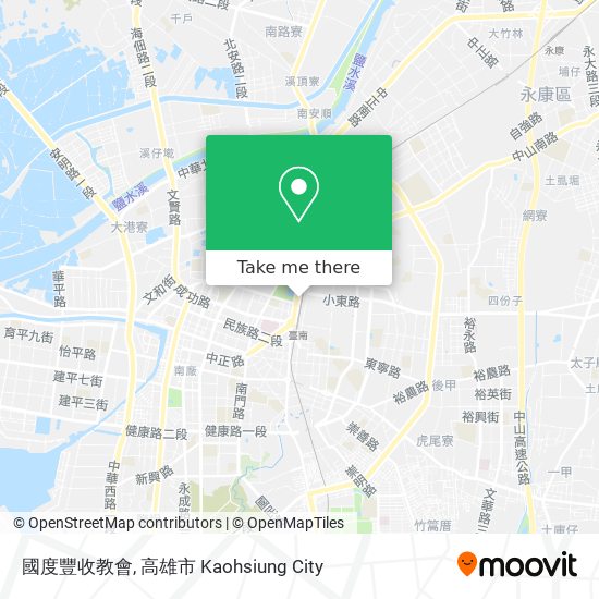 國度豐收教會 map