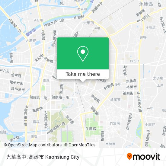 光華高中 map