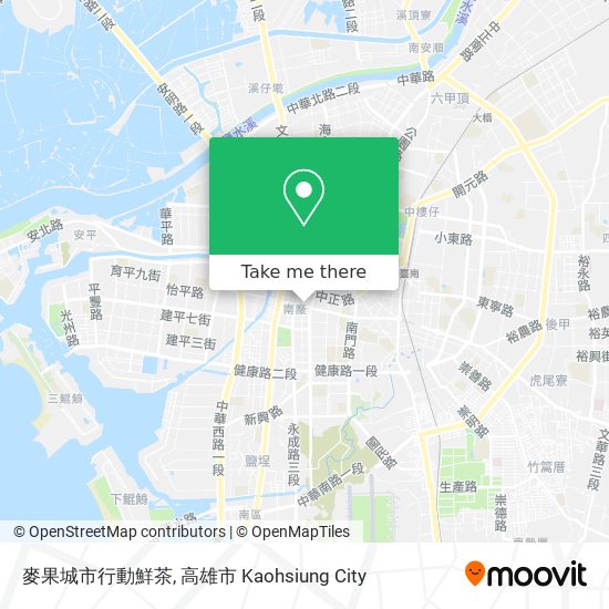 麥果城市行動鮮茶地圖