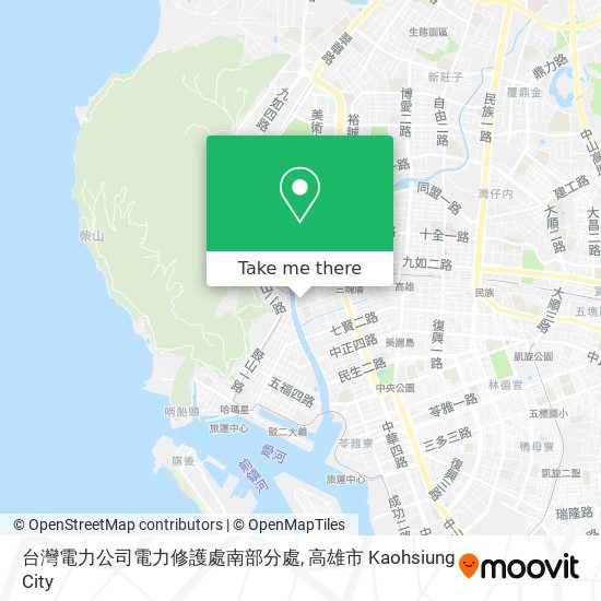 台灣電力公司電力修護處南部分處 map