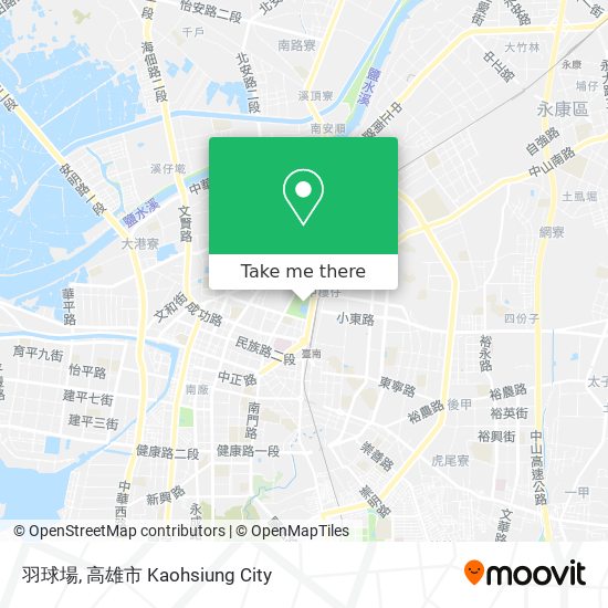 羽球場地圖