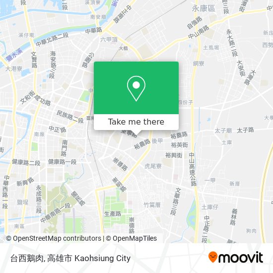 台西鵝肉 map